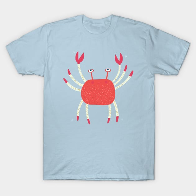 Crab Dance T-Shirt by NicSquirrell